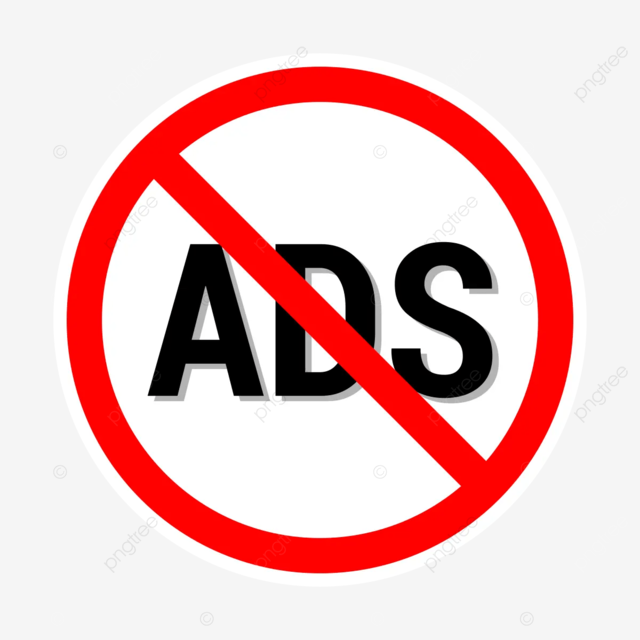 No Ads